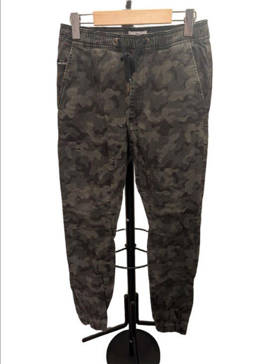 Zanerobe Other - Project Zanerobe Men's Camo Jogger Pants Army Green Sureshot Style Size 30